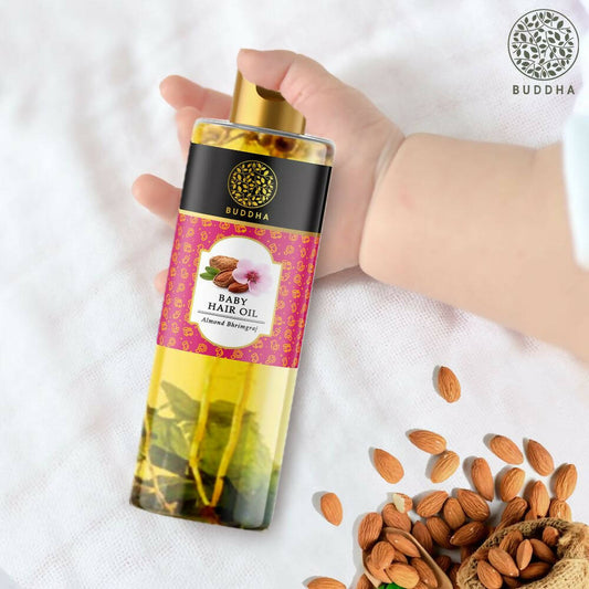 Buddha Natural Baby Hair Oil - Swadesiicart