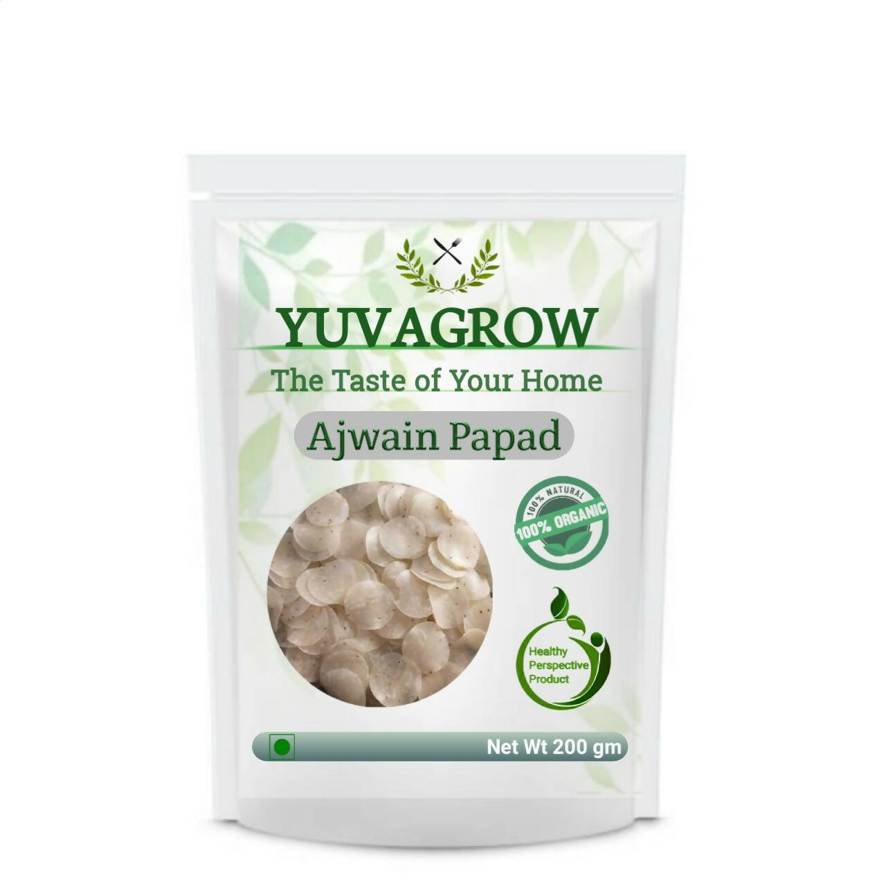 Yuvagrow Ajwain Papad - YUVAGROW