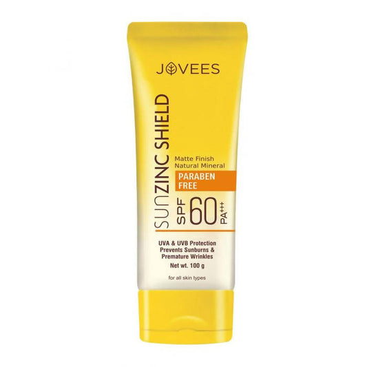 Jovees Sun Zinc Shield SPF 60 PA+++ - Swadesiicart