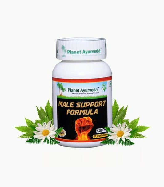 Planet Ayurveda Male Support Formula Capsules - Planet Ayurveda