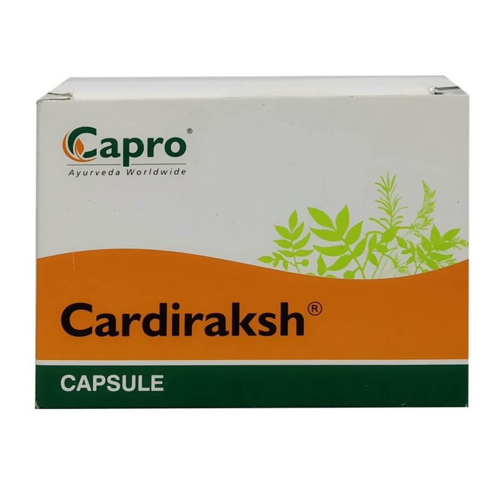 Capro Ayurveda Cardiraksh Capsules | Swadesiicart