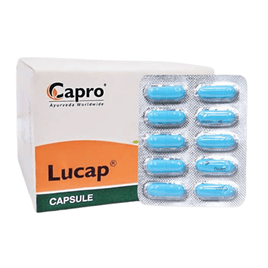 Capro Ayurveda Lucap Capsules | Swadesiicart
