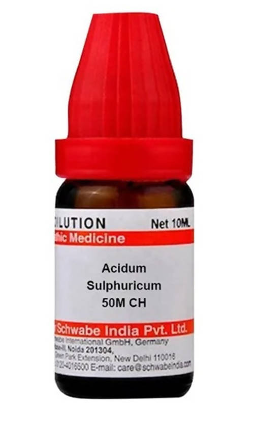 Dr. Willmar Schwabe India Acidum Sulphuricum Dilution | Swadesiicart