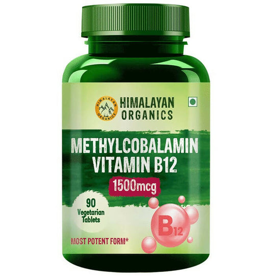 Himalayan Organics Methyl Cobalamin Vitamin B12 Tablets | Swadesiicart
