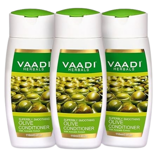 Vaadi Herbals Olive Conditioner with Avocado Extract - Swadesiicart