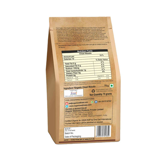 Organic Wellness Chaat Masala