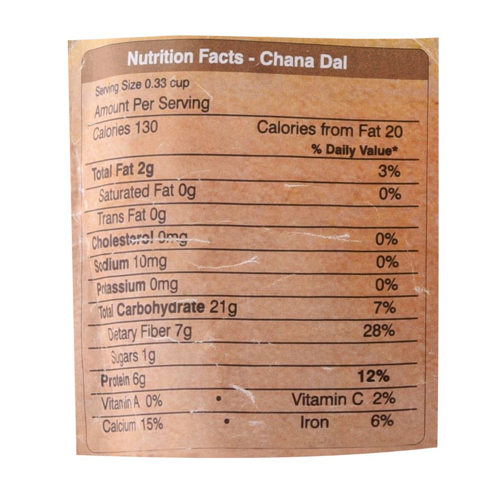 Organic Wellness Chana Dal - Swadesiicart