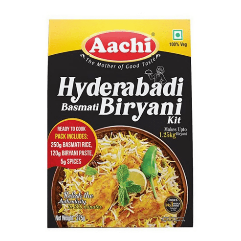 Aachi Hyderabadi Basmati Biryani Kit - Swadesiicart