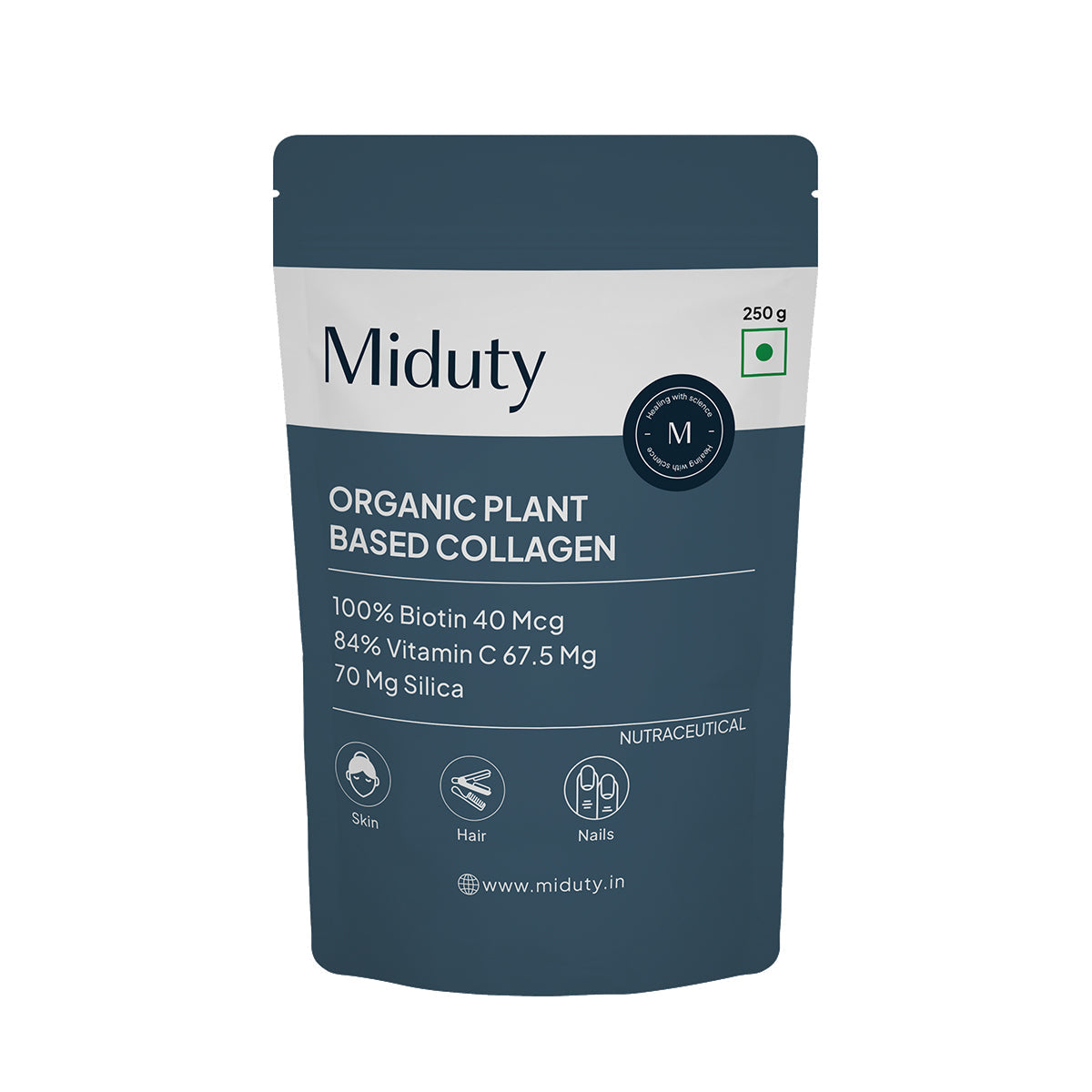 Miduty by Palak Notes Organic Plant Based Collagen | Swadesiicart