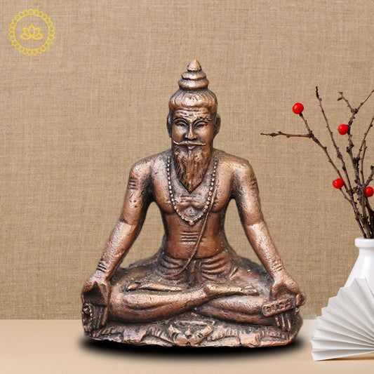 Copper Parashurama Idol - Divine India Art