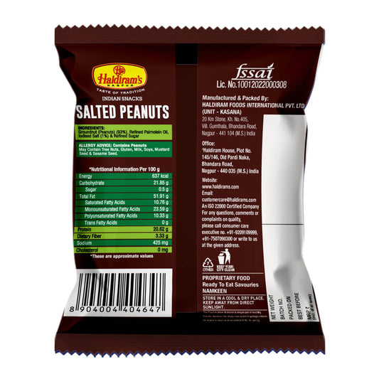 Haldiram's Classic Salted Peanuts - Swadesiicart