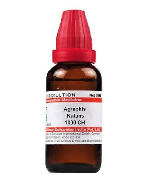 Dr. Willmar Schwabe India Agraphis Nutans Dilution | Swadesiicart