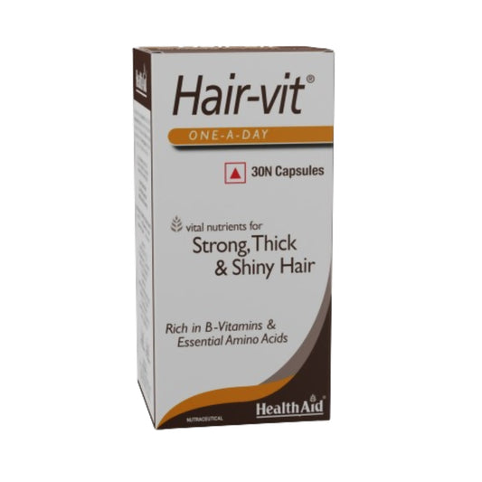 HealthAid Hair-vit (Multivitamins for Hair) Capsules | Swadesiicart