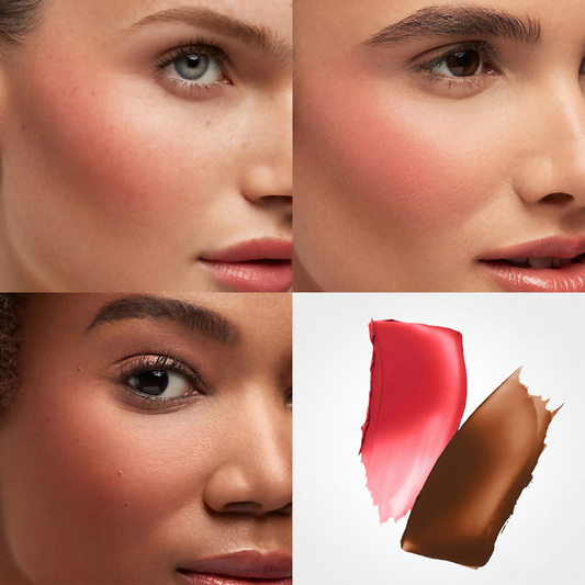 Stila Cosmetics Blush & Bronze Hydro-Blur Cheek Duo - Guava & Mocha - Swadesiicart