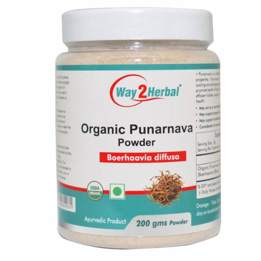 Way2herbal Organic Punarnava Powder | Swadesiicart