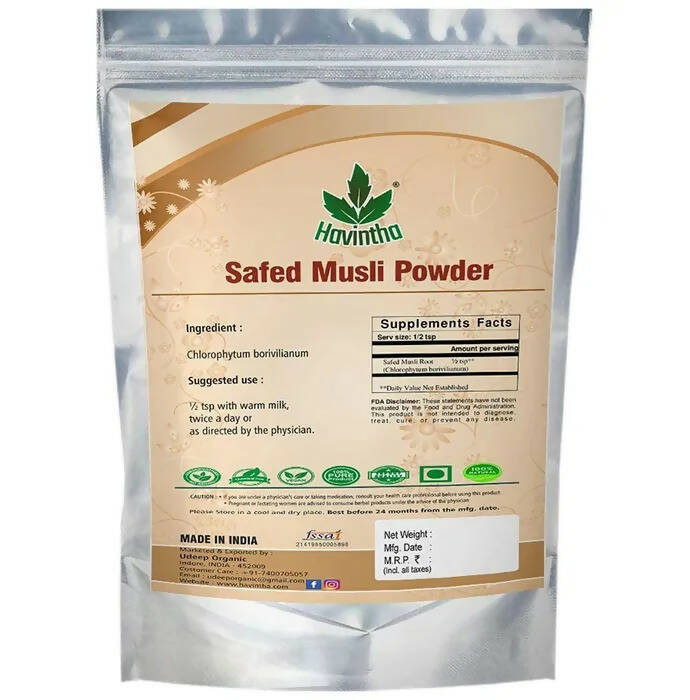 Havintha Safed Musli Powder | Swadesiicart
