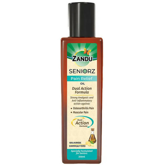 Zandu Seniorz Pain Relief Oil | Swadesiicart