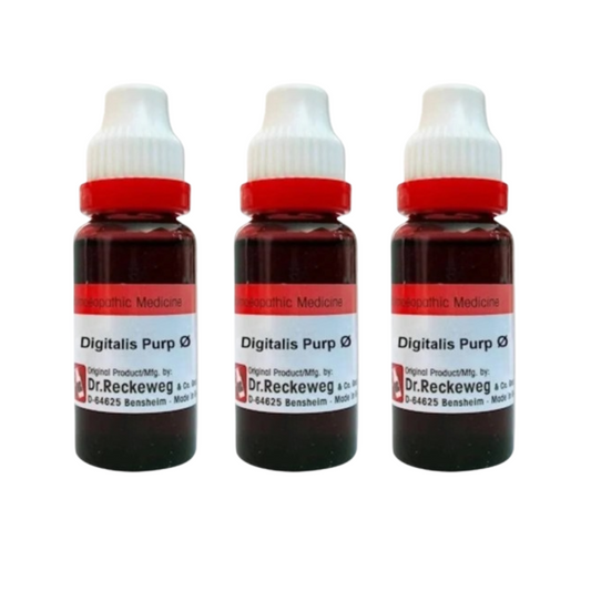 Dr. Reckeweg Digitalis Purp Mother Tincture Q | Swadesiicart