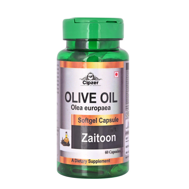 Cipzer Olive Oil Softgel Capsules - Cipzer Herbals