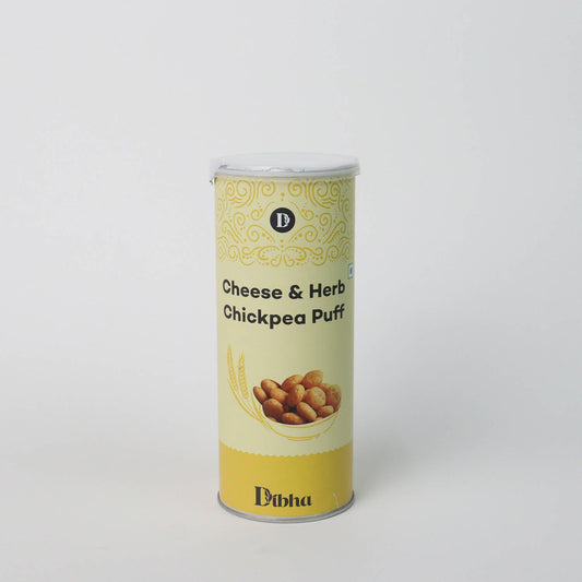 Dibha - Honest Snacking Cheese & Herb Chickpea Puff - Dibha Snacking