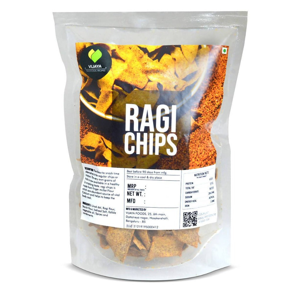 Vijaya Traditional Recipes Ragi Chips - Vijaya Foods