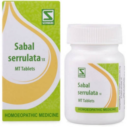 Dr. Willmar Schwabe India Sabal Serrulata 1X Tablets | Swadesiicart