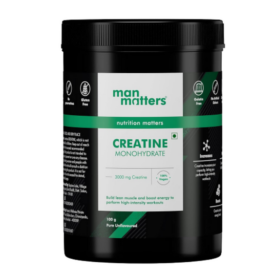 Man Matters Creatine Monohydrate Powder | Swadesiicart