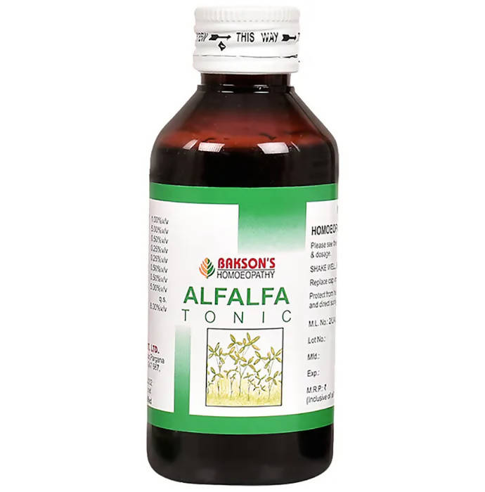 Bakson's Homeopathy Alfalfa Tonic - Swadesiicart