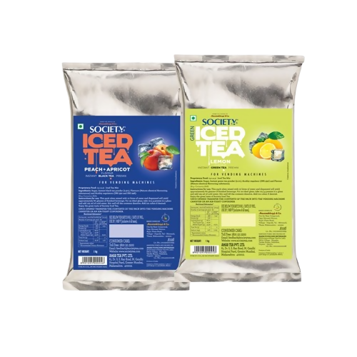 Society Peach Apricot&Lemon Green Tea Iced Tea Combo | Swadesiicart