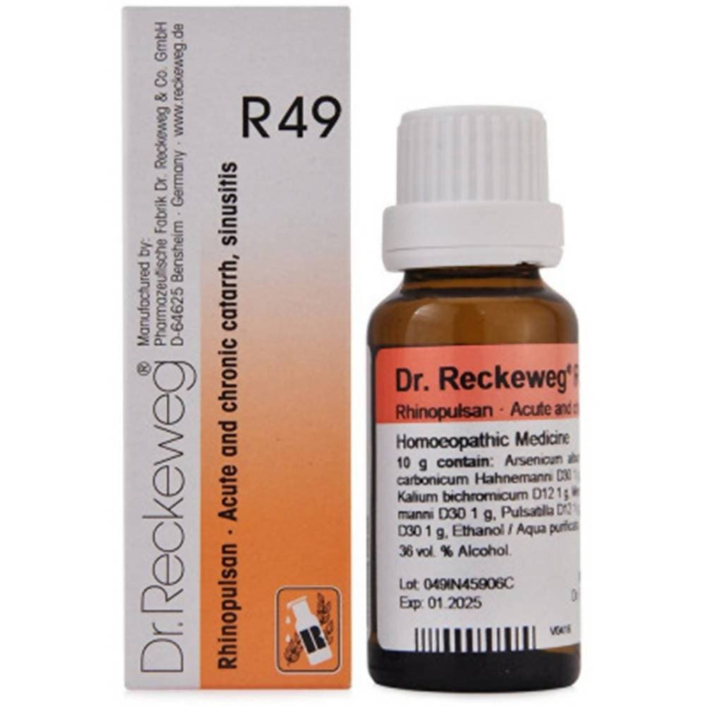 Dr. Reckeweg R49 Sinus Drops | Swadesiicart