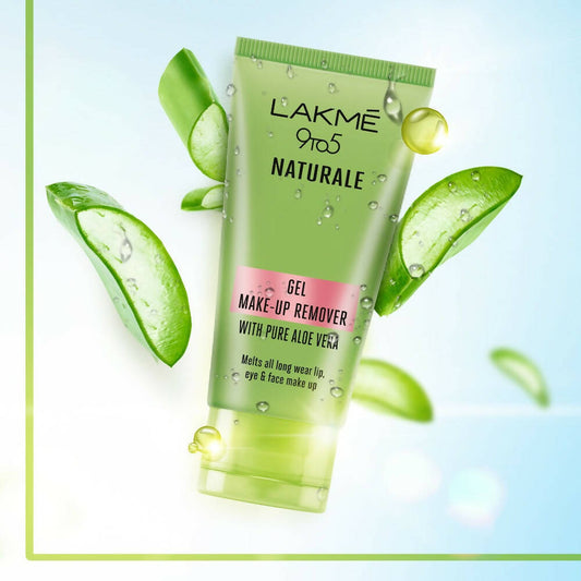 Lakme 9 To 5 Naturale Gel Makeup Remover With Pure Aloe Vera - Distacart