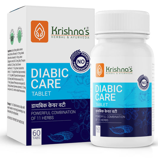 Krishna'S Herbal & Ayurveda Diabic Care Tablets | Swadesiicart
