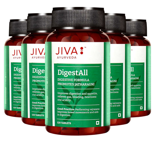 Jiva Ayurveda Digestall Tablets - Swadesiicart