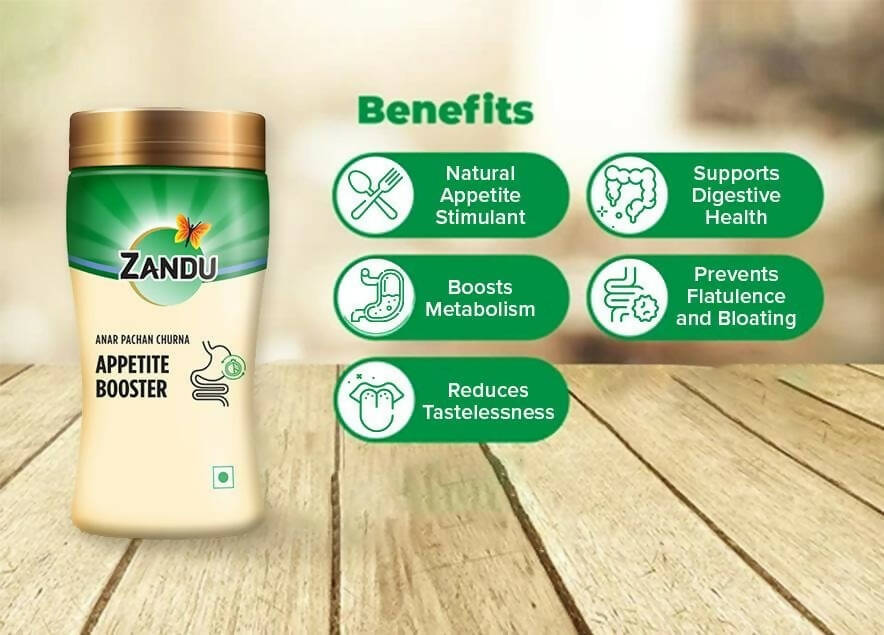 Zandu Appetite Booster Anar Pachan Churna | Swadesiicart