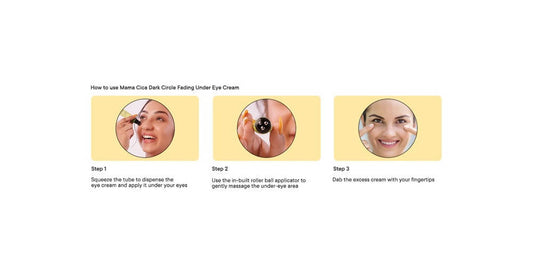 Quench Mama Cica Dark Circle Fading Under Eye Cream - Korean Skincare | Swadesiicart