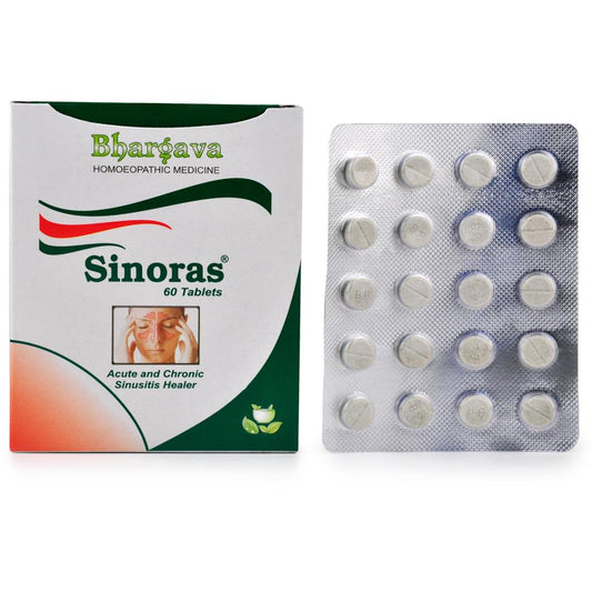 Dr. Bhargava Homeopathy Sinoras Tablets | Swadesiicart