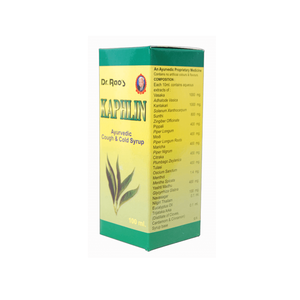 Dr.Rao's Kaphlin Syrup composition