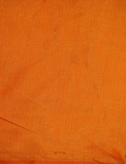 Olive Grey And Orange Cotton Brasson Saree For Office/Regular Wear By Gayathri Reddy Designer Studio | Swadesiicart