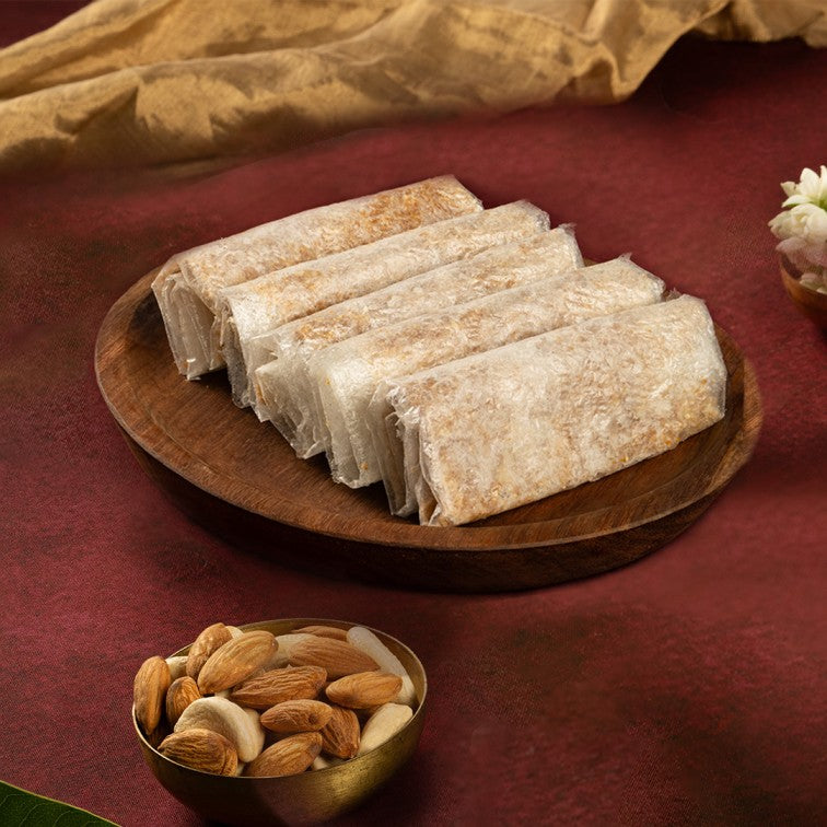 Almond House Dry Fruit Pootharekulu - Swadesiicart