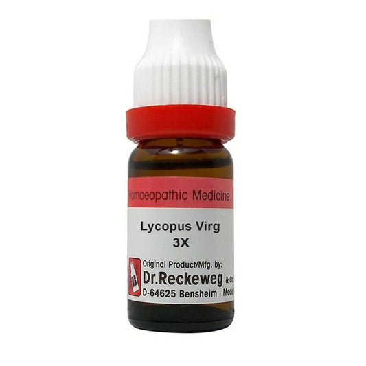 Dr. Reckeweg Lycopus Virg Dilution - Swadesiicart