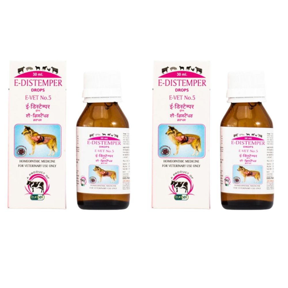Excel Pharma E-Distemper Drops - Swadesiicart
