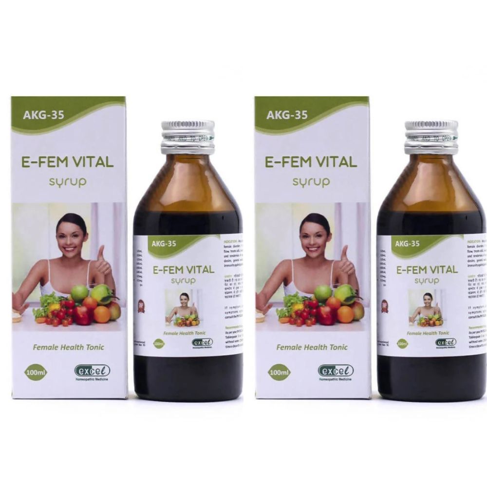 Excel Pharma E-Fem Vital Syrup | Swadesiicart