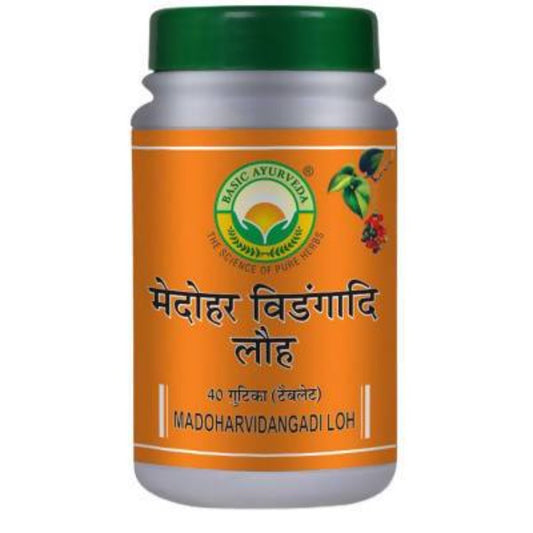 Basic Ayurveda Madoharvidangadi Loh Tablet | Swadesiicart