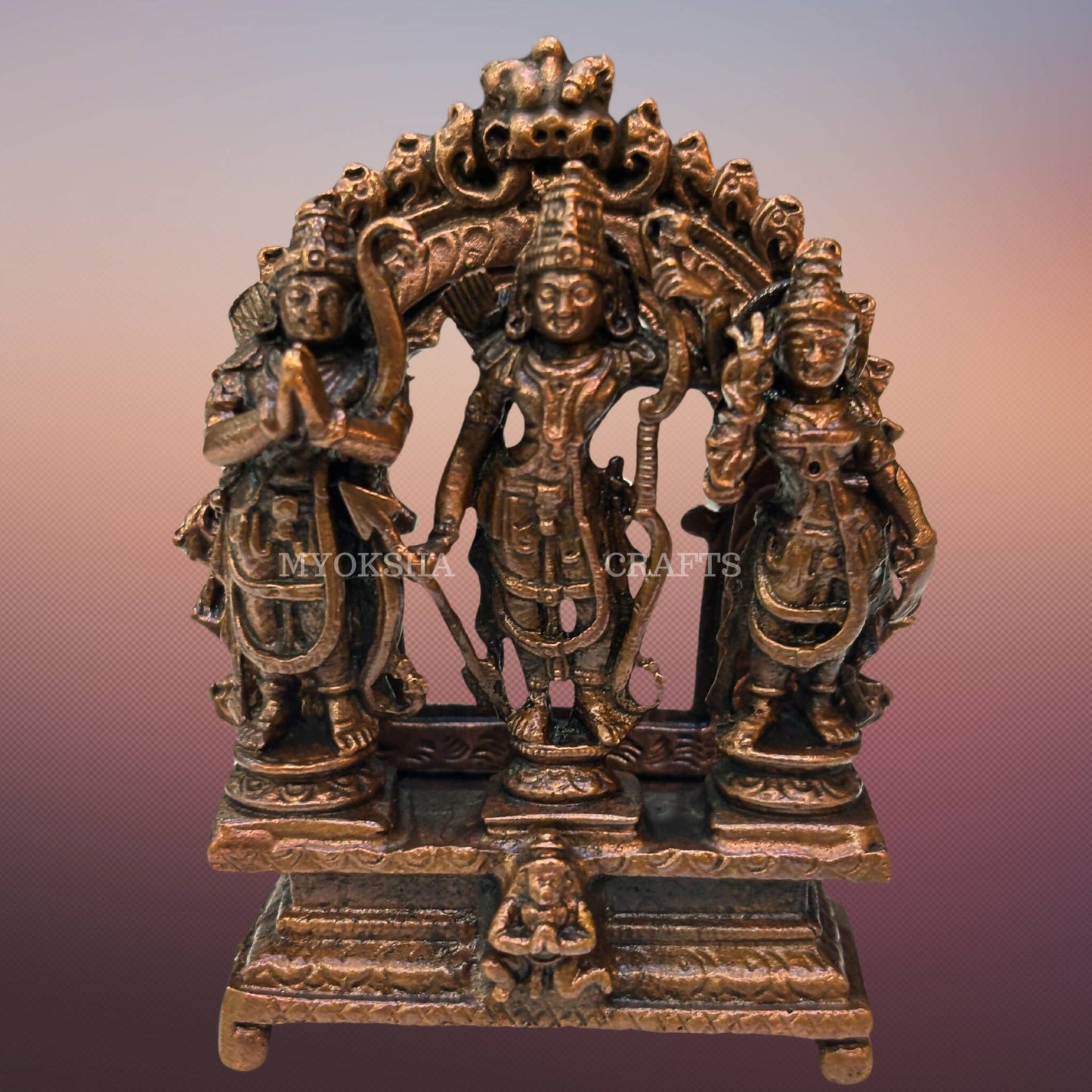 Copper Ram Darbar - Divine India Art