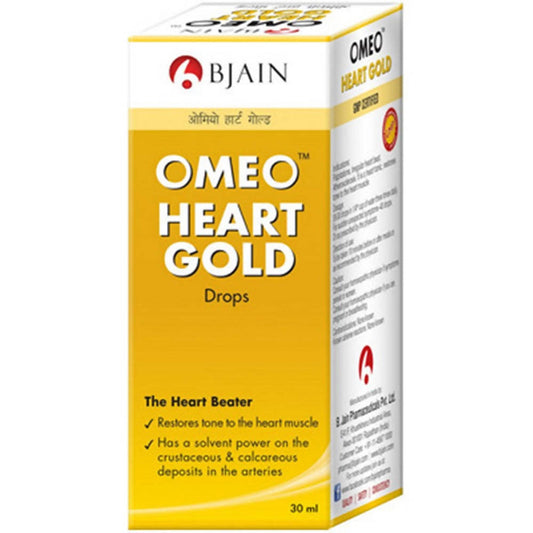 Bjain Homeopathy Omeo Heart Gold Drops | Swadesiicart
