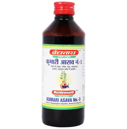Baidyanath Jhansi Kumari Asava No.3 - Ayurvedant Pvt. Ltd.