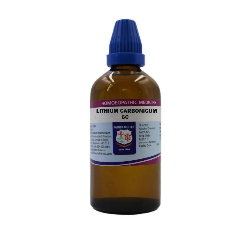 Father Muller Lithium Carbonicum Dilution