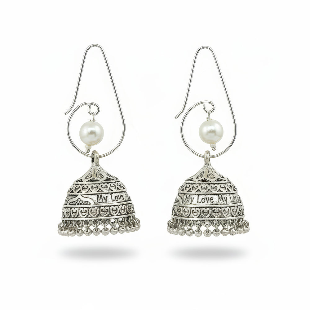 JS Fashion Designer Beautiful Oxidized Jewellery Earrings for Women & Girls | Swadesiicart