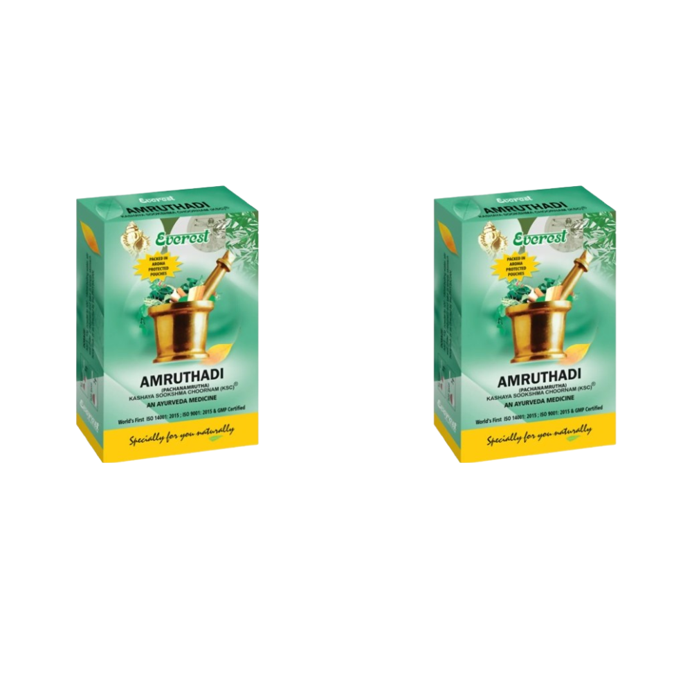 Everest Ayurveda Amruthadi (Pachanamrutham) Kashaya Sookshma Choornam