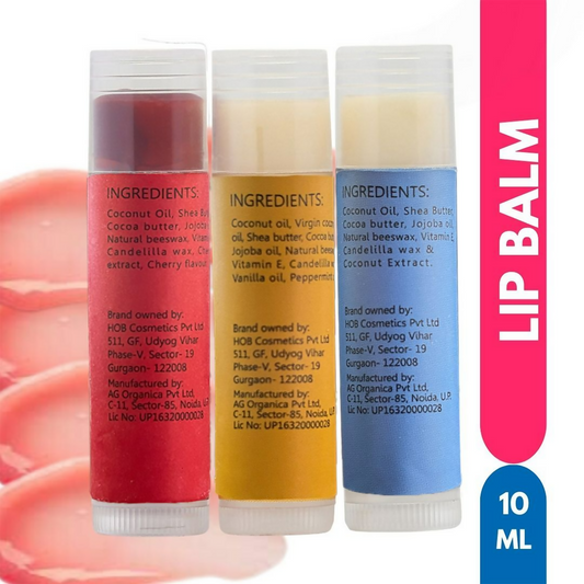 House of Beauty Pout Perfect Tinted Lip Balm Set - Swadesiicart
